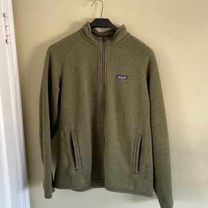Heather Green Patagonia Better Sweater - Mens L